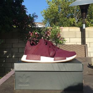 Nmd maroon size 9.5
